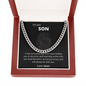 To MY SON | CUBAN NECKLACE
