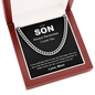 To My Son | Always Remember Cuban Necklace