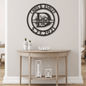 Elaborate Split Style Monogram Wall Art