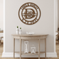 Elaborate Split Style Monogram Wall Art