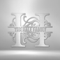 Personalized Family Name Monogram Wall Art