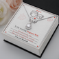 To My Amazing Pregnant Wife | With You (Eternal Hope Necklace)