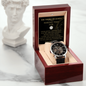 Happy Father's Day | Dad Thanks For Always Making Time | Father's Day Gift Watch