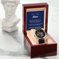 Until The End Of Time | To My Man Watch Gift