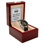 To My Dad Gift Watch | I Will Always Be Your Little Girl | Father's Day Gift