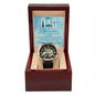 To My Dad Gift Watch | Any Man Can Be A Father | Father's Day Gift