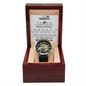 To My Daddy Gift Watch | I May Be A Bump | Father's Day Gift