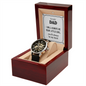 To My Dad Gift Watch | I Will Always Be Your Little Girl | Father's Day Gift