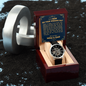 To Our Son On Your Wedding Day | Openwork Watch Plus Message Card