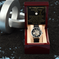 Happy Father's Day | Dad Thanks For Always Making Time | Father's Day Gift Watch