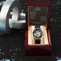 To My Dad Gift Watch | I Am The Luckiest | Father's Day Gift