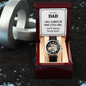 To My Dad Gift Watch | I Will Always Be Your Little Girl | Father's Day Gift