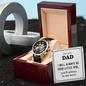 To My Dad Gift Watch | I Will Always Be Your Little Girl | Father's Day Gift