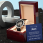 Until The End Of Time | To My Man Watch Gift