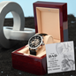 To My Dad Gift Watch | A Strong Man Raised Me | Father's Day Gift