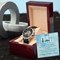 To My Dad Gift Watch | Any Man Can Be A Father | Father's Day Gift