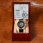 To My Dad Gift Watch | A Strong Man Raised Me | Father's Day Gift