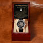 Happy Father's Day | Dad Thanks For Always Making Time | Father's Day Gift Watch
