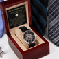 Happy Father's Day | Dad Thanks For Always Making Time | Father's Day Gift Watch