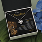 To My Daughter | Never Forget That I Love You (Love Knot Necklace)
