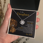 To My Daughter | Never Forget That I Love You (Love Knot Necklace)