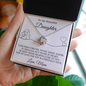 To My Daughter | Together Forever (Love Knot Necklace)