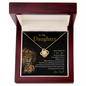 To My Daughter | Never Forget That I Love You (Love Knot Necklace)