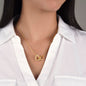 To My Daughter | Never Forget That I Love You (Interlocking Hearts Necklace)