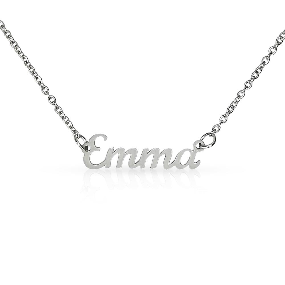 Just for Her Name Necklace | π Ships From USA
