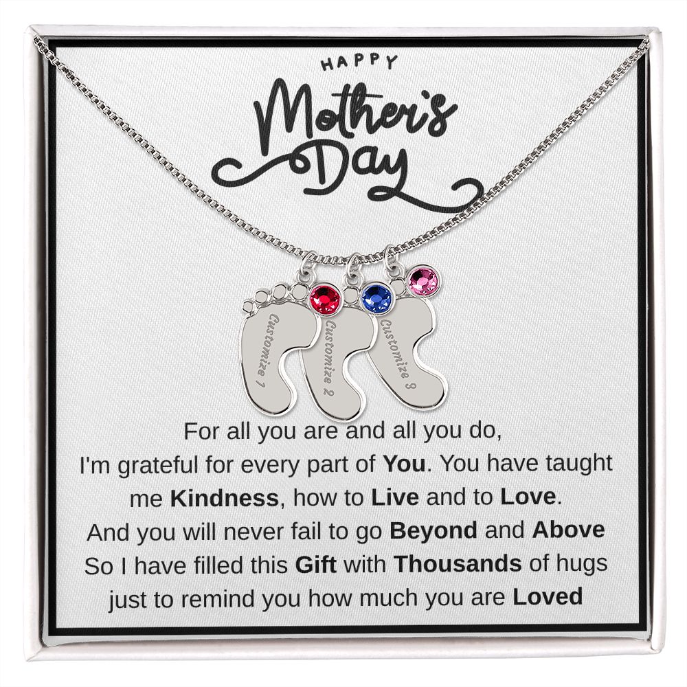 Happy Mothers Day | Personalize Baby Feet