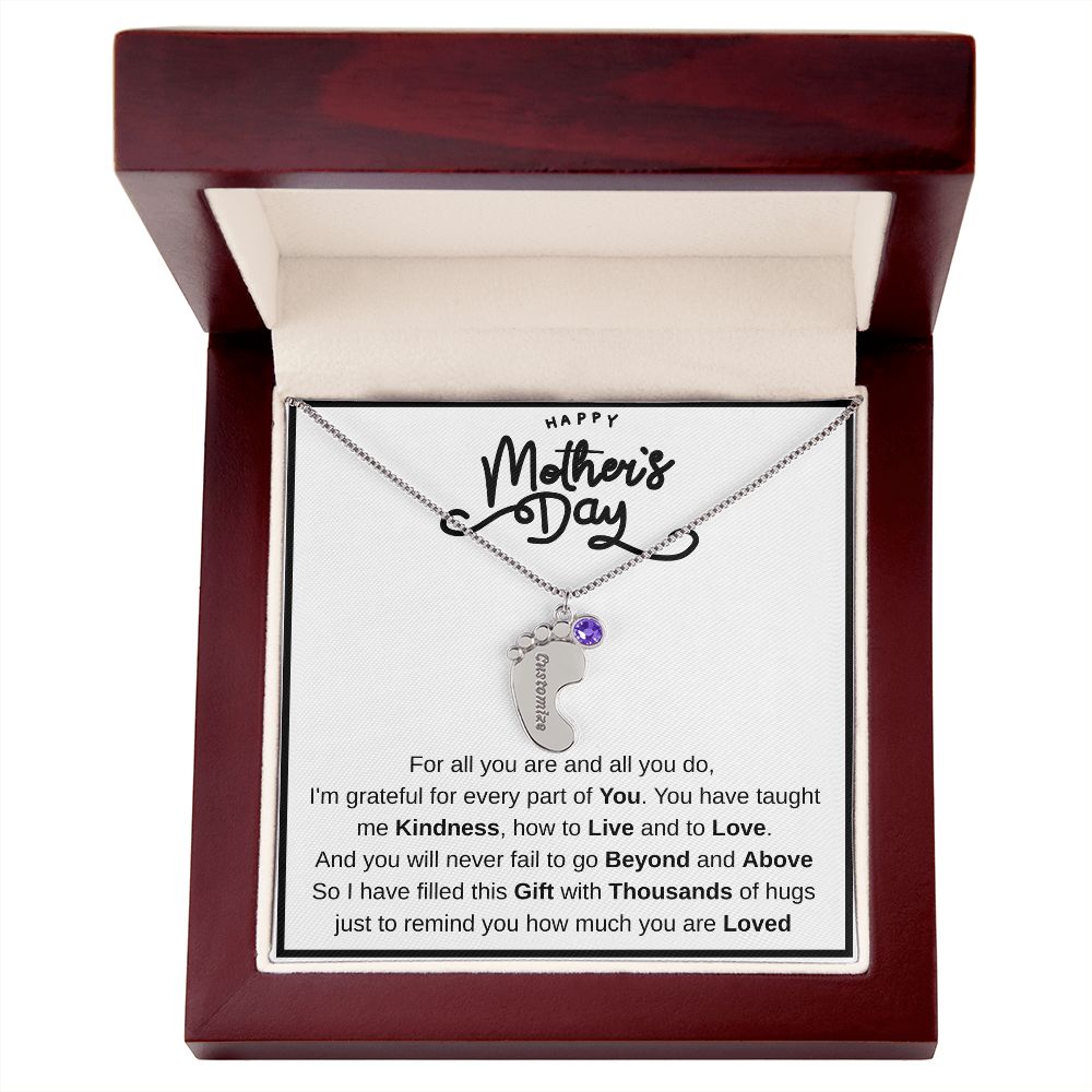 Happy Mothers Day | Personalize Baby Feet