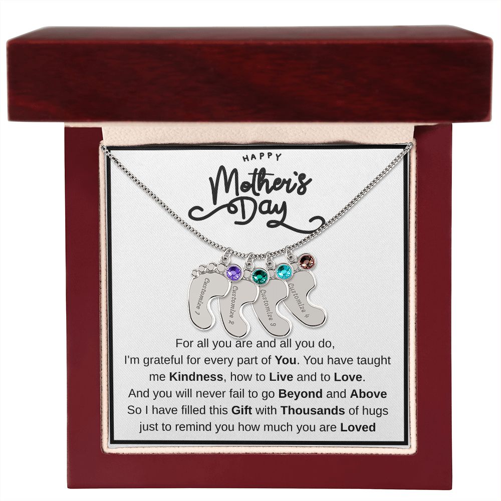Happy Mothers Day | Personalize Baby Feet