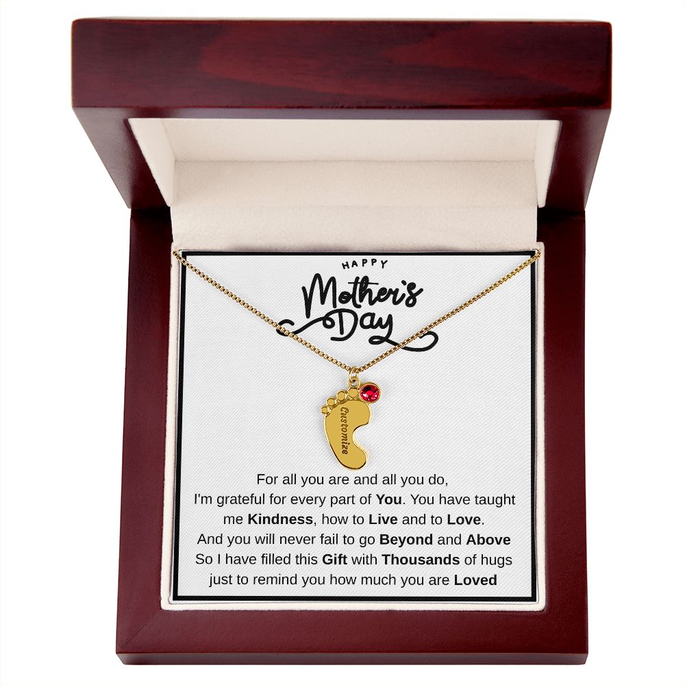 Happy Mothers Day | Personalize Baby Feet
