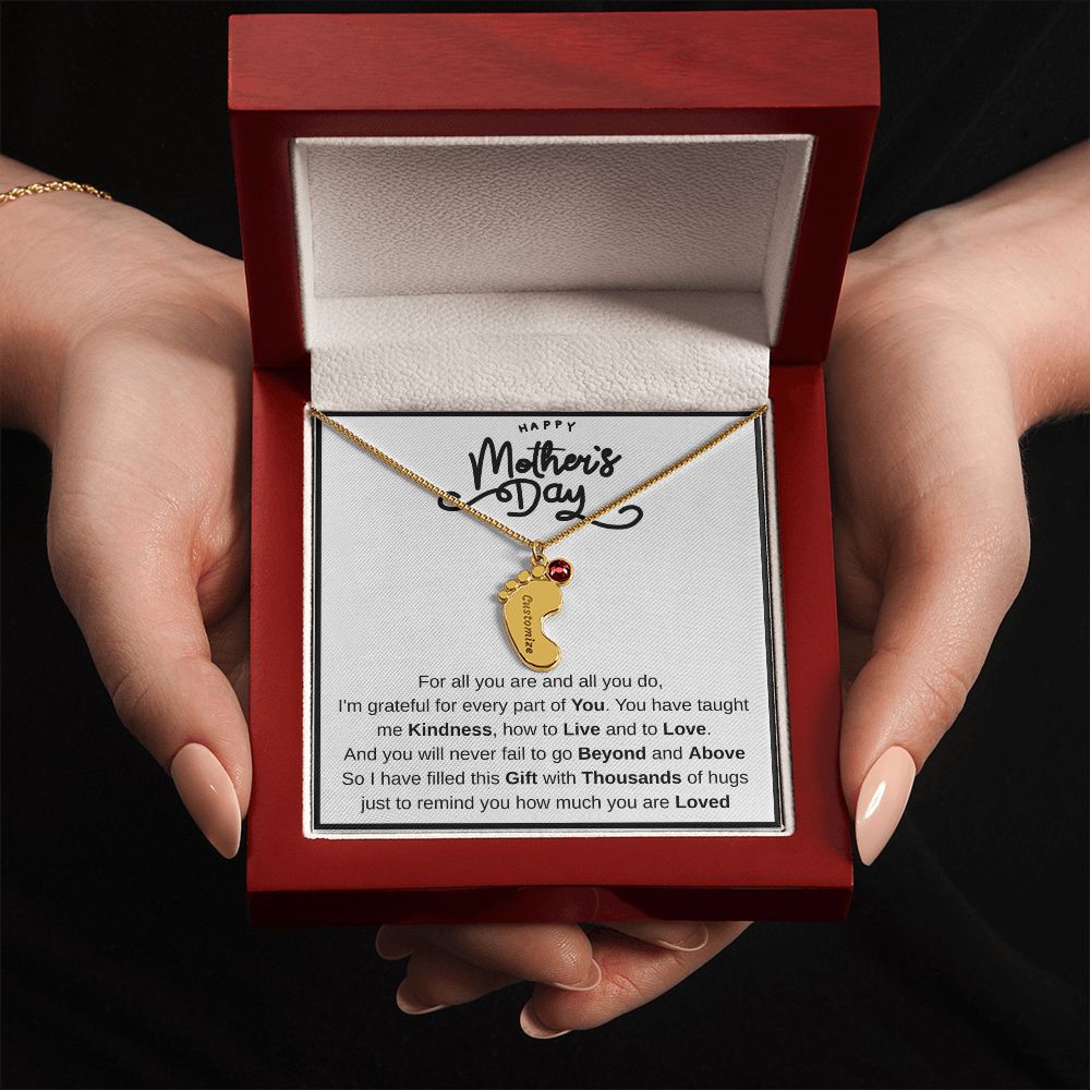 Happy Mothers Day | Personalize Baby Feet