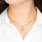Friendship Necklace - Friends Become Sisters