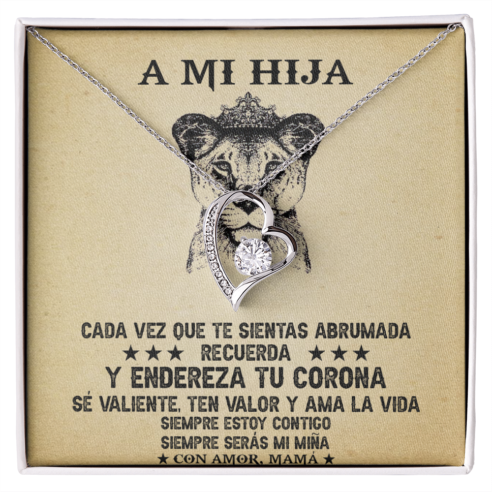 A Mi Hija (Forever Love Necklace)