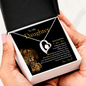 To My Daughter | Never Forget That I Love You (Forever Love Necklace)