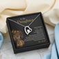 To My Daughter | Never Forget That I Love You (Forever Love Necklace)