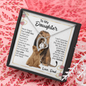 To My Daughter | Proud To Be Your Father (Forever Love Necklace)