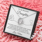 To My Daughter | Together Forever (Forever Love Necklace)