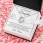 To My Daughter | Together Forever (Forever Love Necklace)