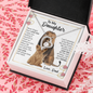 To My Daughter | Proud To Be Your Father (Forever Love Necklace)
