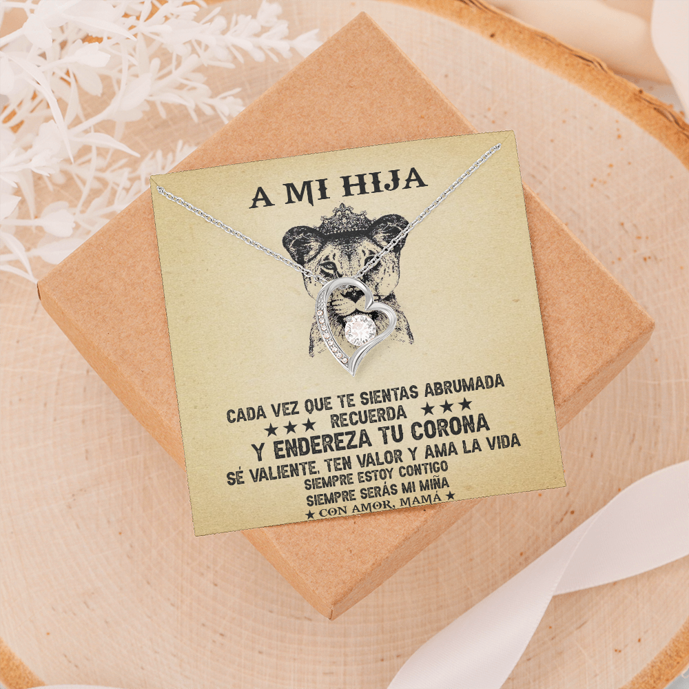 A Mi Hija (Forever Love Necklace)