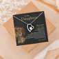 To My Daughter | Never Forget That I Love You (Forever Love Necklace)