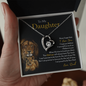 To My Daughter | Never Forget That I Love You (Forever Love Necklace)