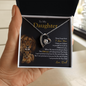 To My Daughter | Never Forget That I Love You (Forever Love Necklace)