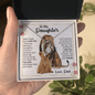 To My Daughter | Proud To Be Your Father (Forever Love Necklace)