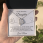 To My Daughter | Together Forever (Forever Love Necklace)