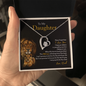To My Daughter | Never Forget That I Love You (Forever Love Necklace)