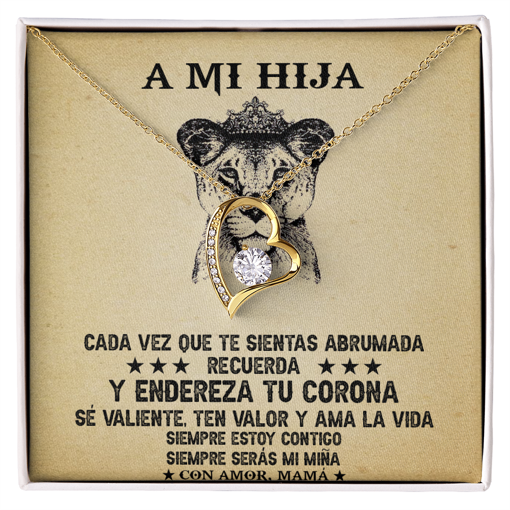 A Mi Hija (Forever Love Necklace)